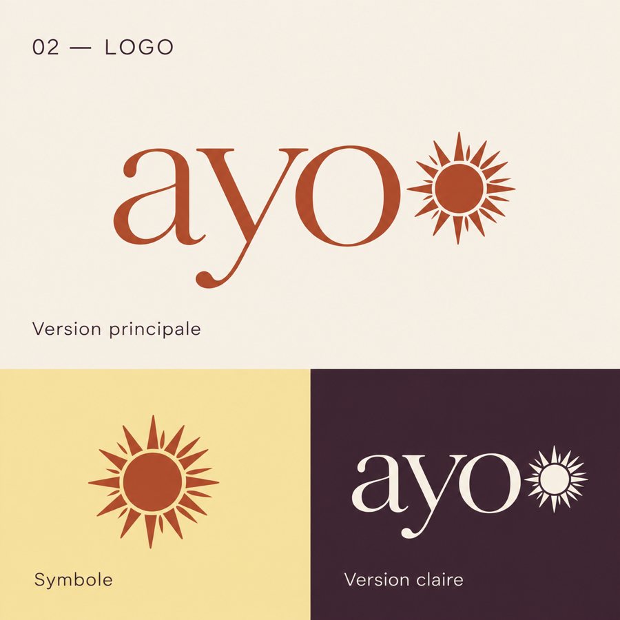 Branding Ayo : logo