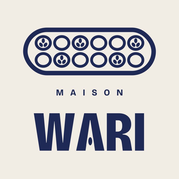 Logo Maison Wari créé avec Claude